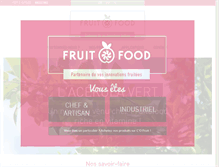 Tablet Screenshot of fruitofood.com